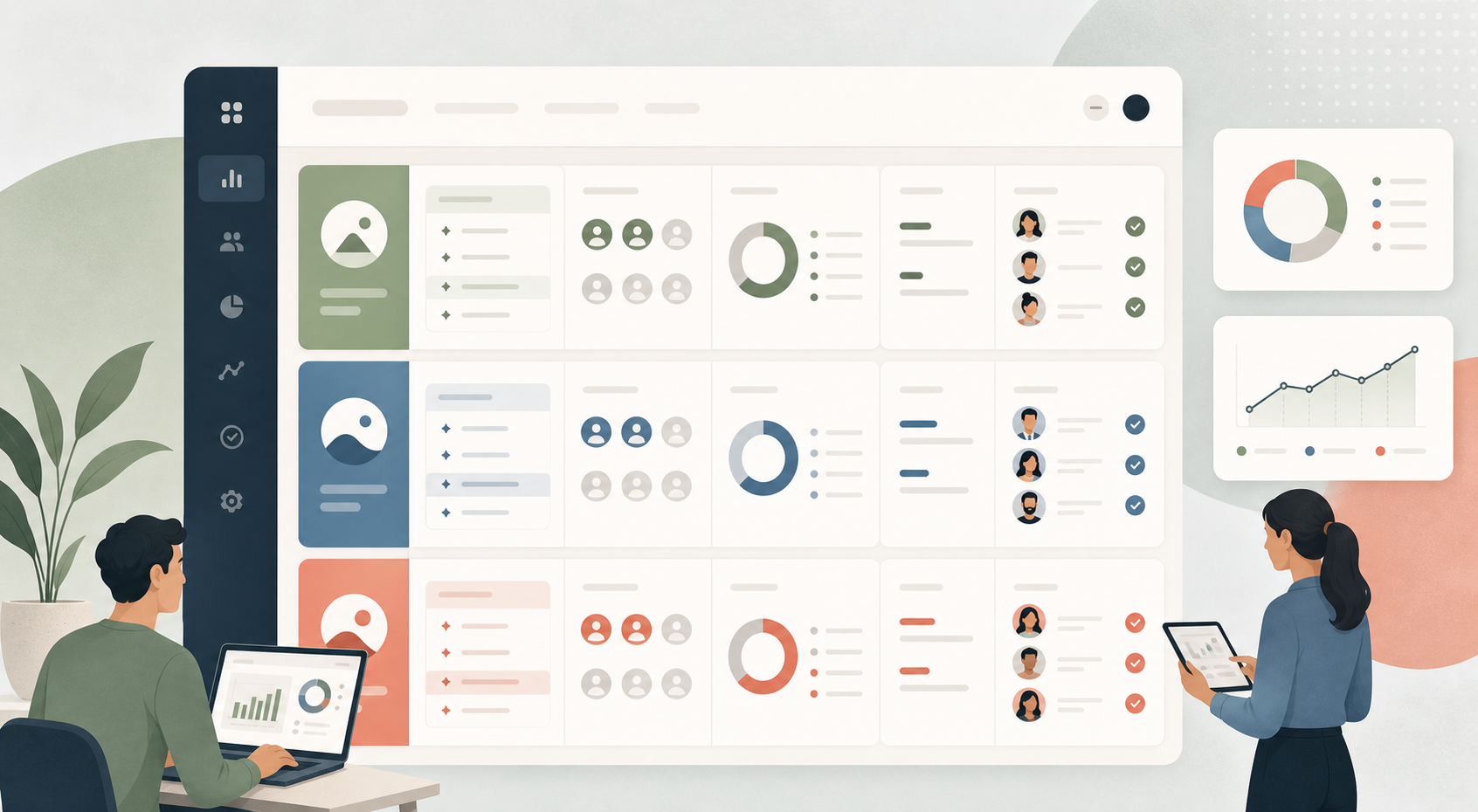 GEO for agencies dashboard showing client-specific prompts, competitor sets, AI share of voice, citation gaps, and action owners