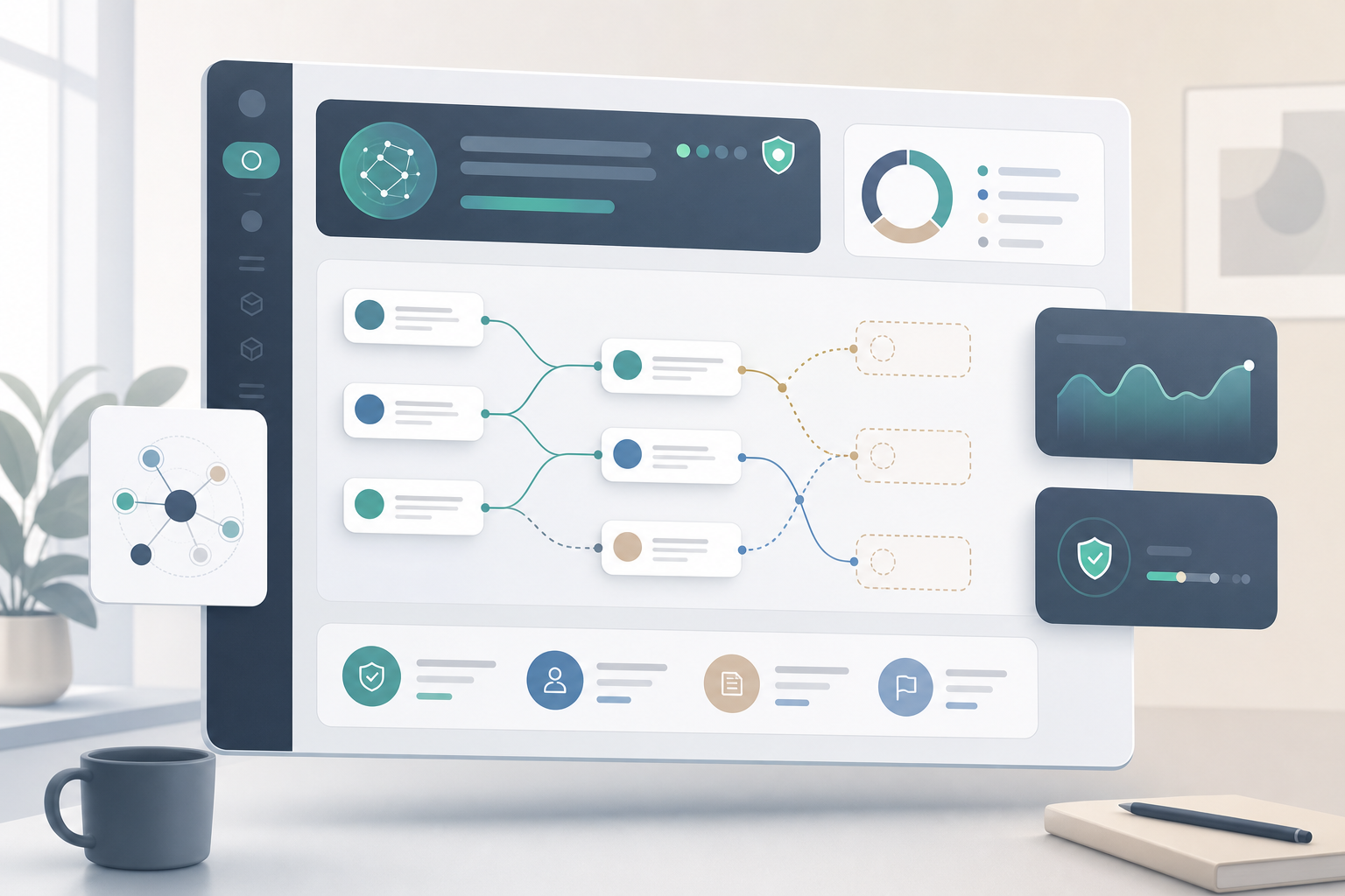 AI citation optimization dashboard showing answer engine sources and citation gaps
