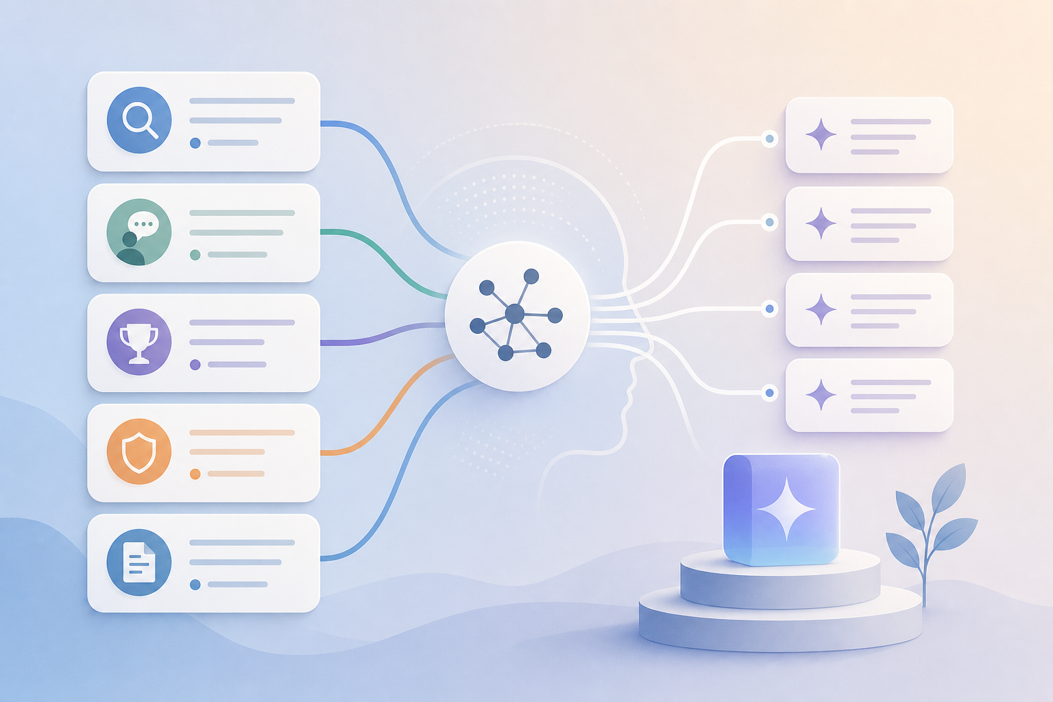 AI visibility prompts mapped from SEO keywords, buyer questions, competitors, objections, and citations