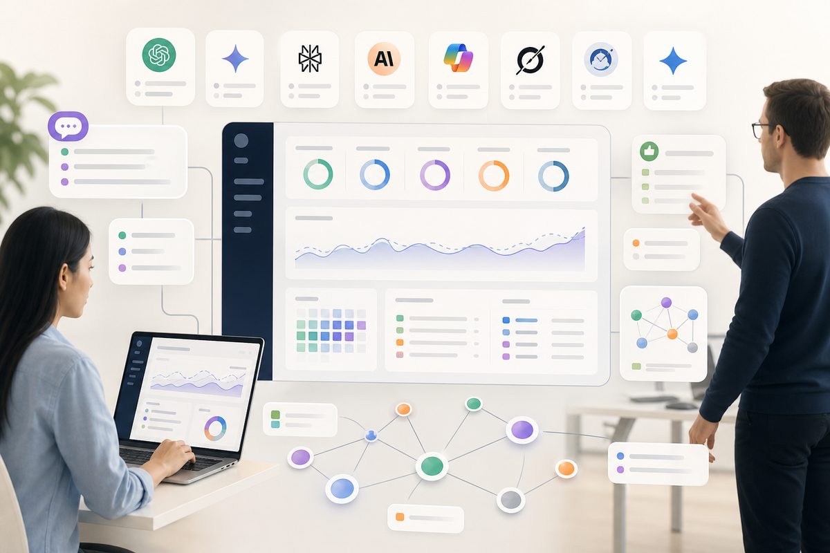 AI Visibility Metrics: 6 KPIs, Formulas & Benchmarks