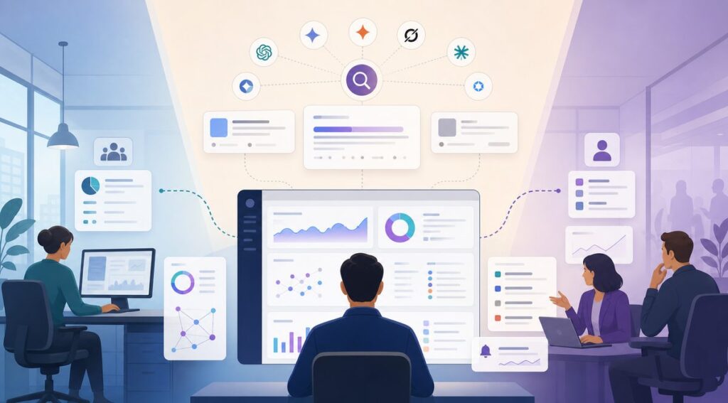 AEO agency vs in-house ownership model for AI search visibility