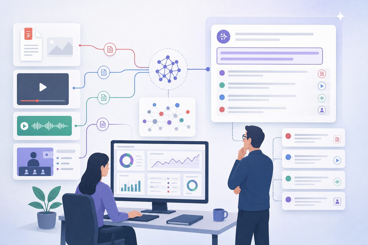 Audit worksheet answering can AI cite PDFs and videos by tracing one claim from the original asset to the cited answer