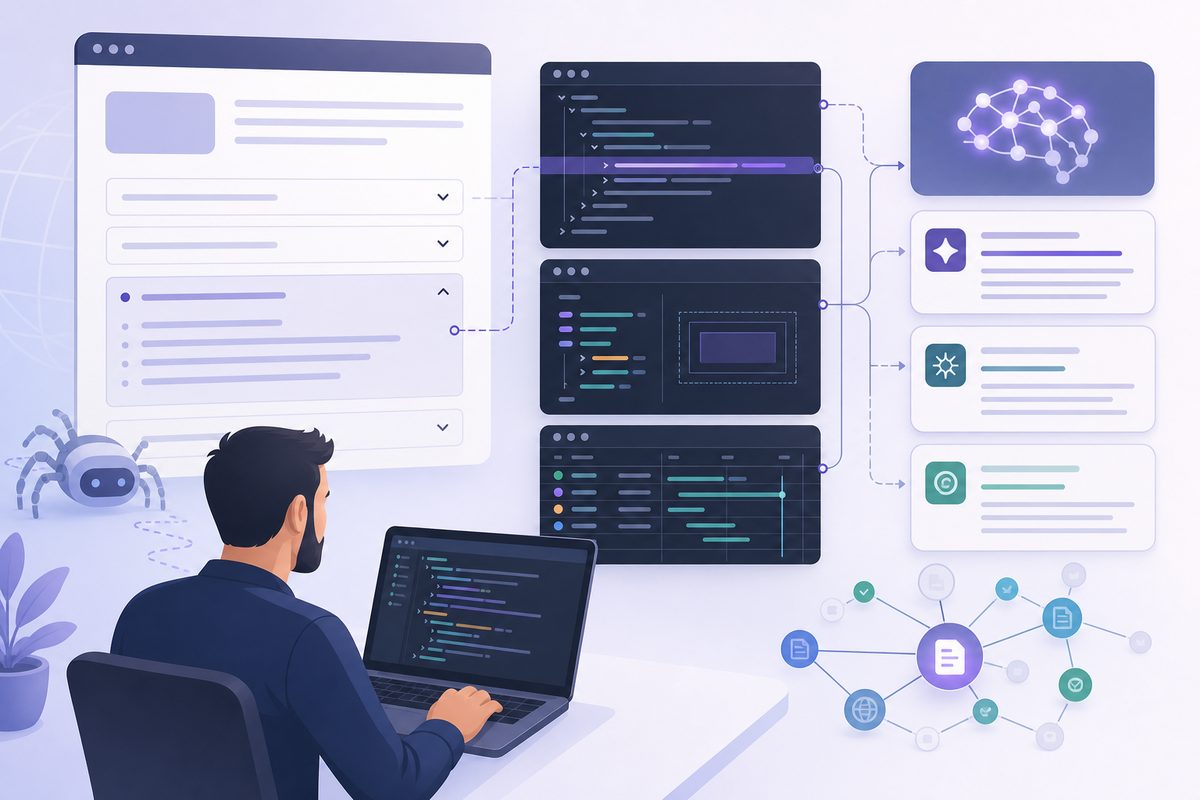 Developer tools view used to test hidden accordion text in source, DOM, and network responses