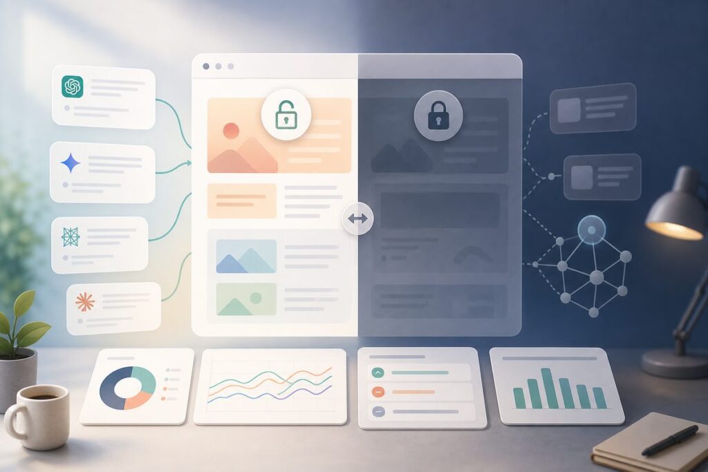 Gated Content AI Visibility: What to Ungate and What to Keep Gated