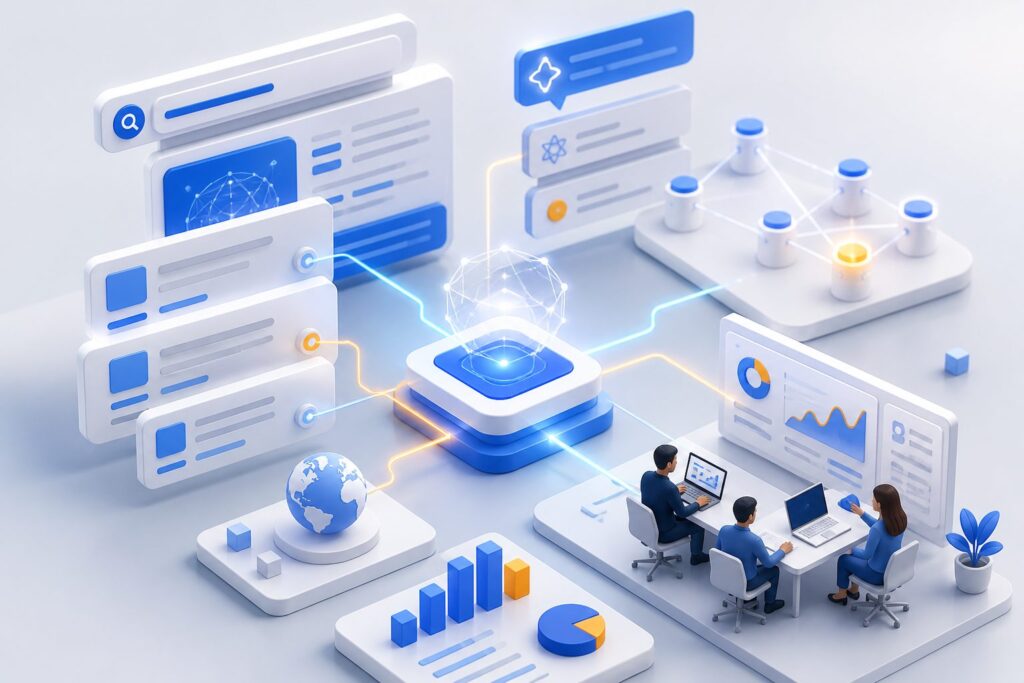 Are there AI search optimization tools that show where content should be published to earn more AI mentions?