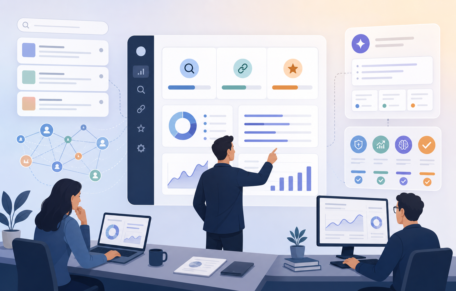 Moz pricing dashboard showing SEO quotas and AI visibility prompts
