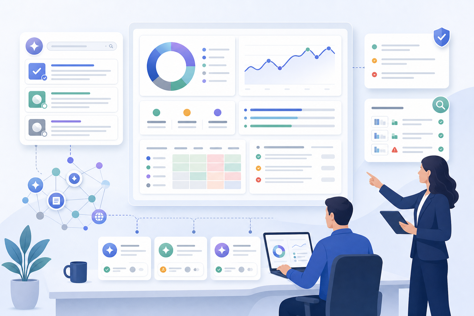 AI recommendation monitoring report with scorecard, competitor gaps, and citation fixes