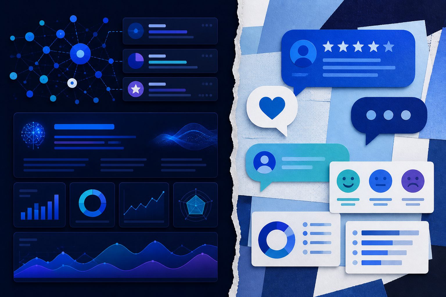 Dashboard-style comparison chart for invideo ai reviews and user sentiment