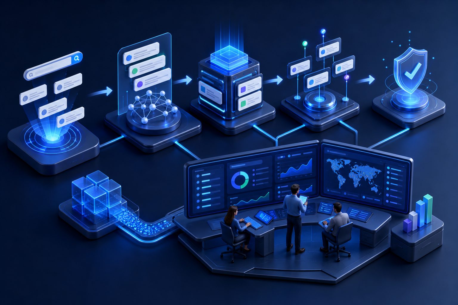 Daily monitoring workflow for AI search reputation management across multiple engines