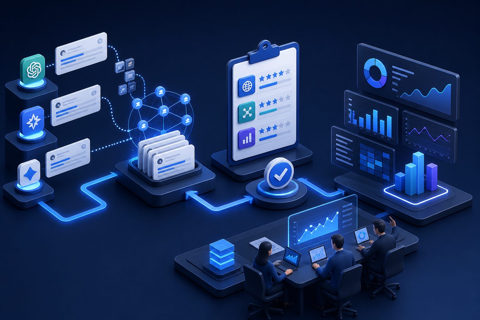 A buyer scorecard for choosing AI visibility software by engine coverage, citations, and reporting depth