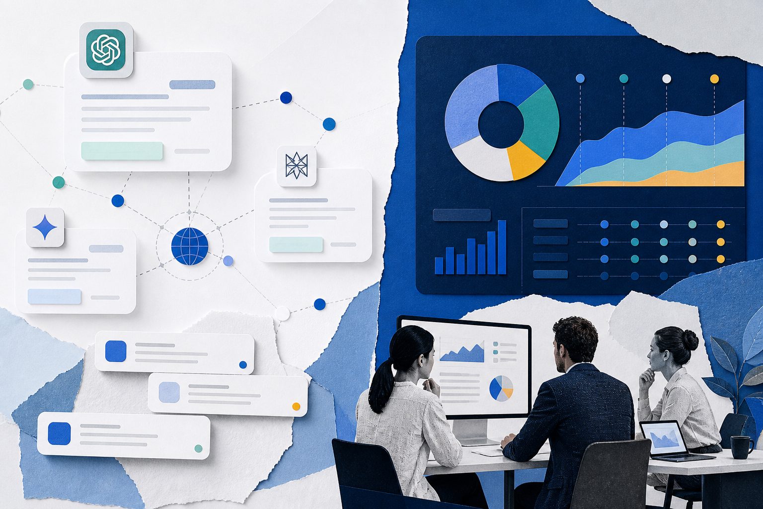 AI brand visibility metrics and engine share comparison
