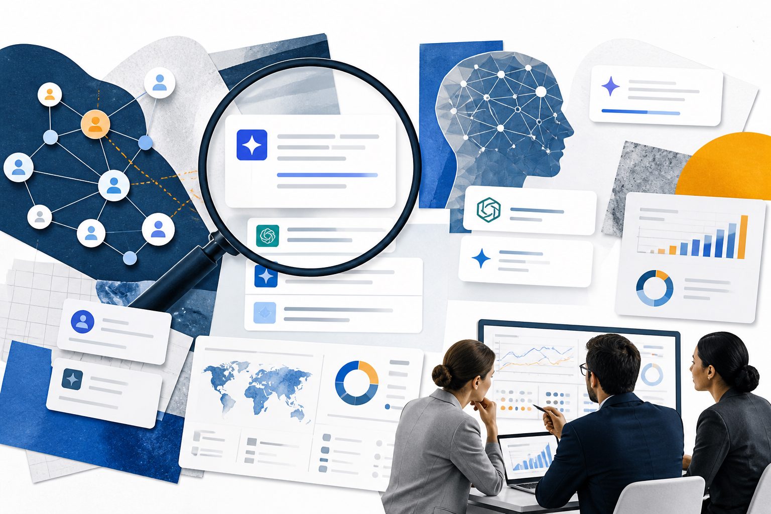 Evaluating enterprise answer engine optimization services