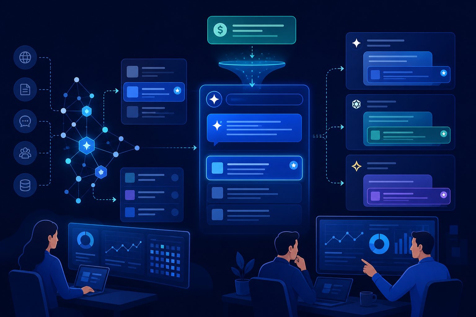 Mechanics of paid recommendations in AI search and sponsored conversational outputs