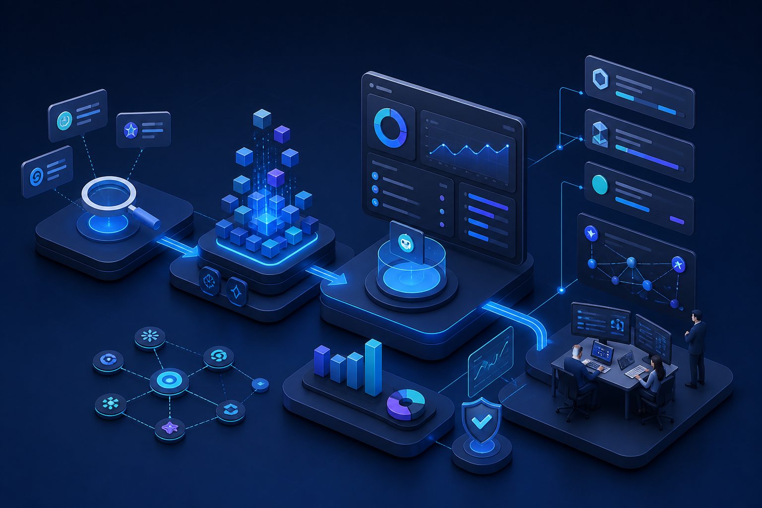 Answer engine optimization tool dashboard with mentions, citations, and competitor rankings