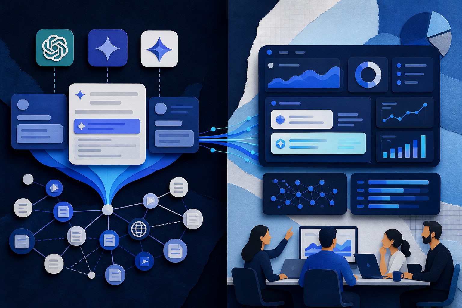 best answer engine optimization services workflow showing AI engines, citation sources, prompts, and brand recommendations