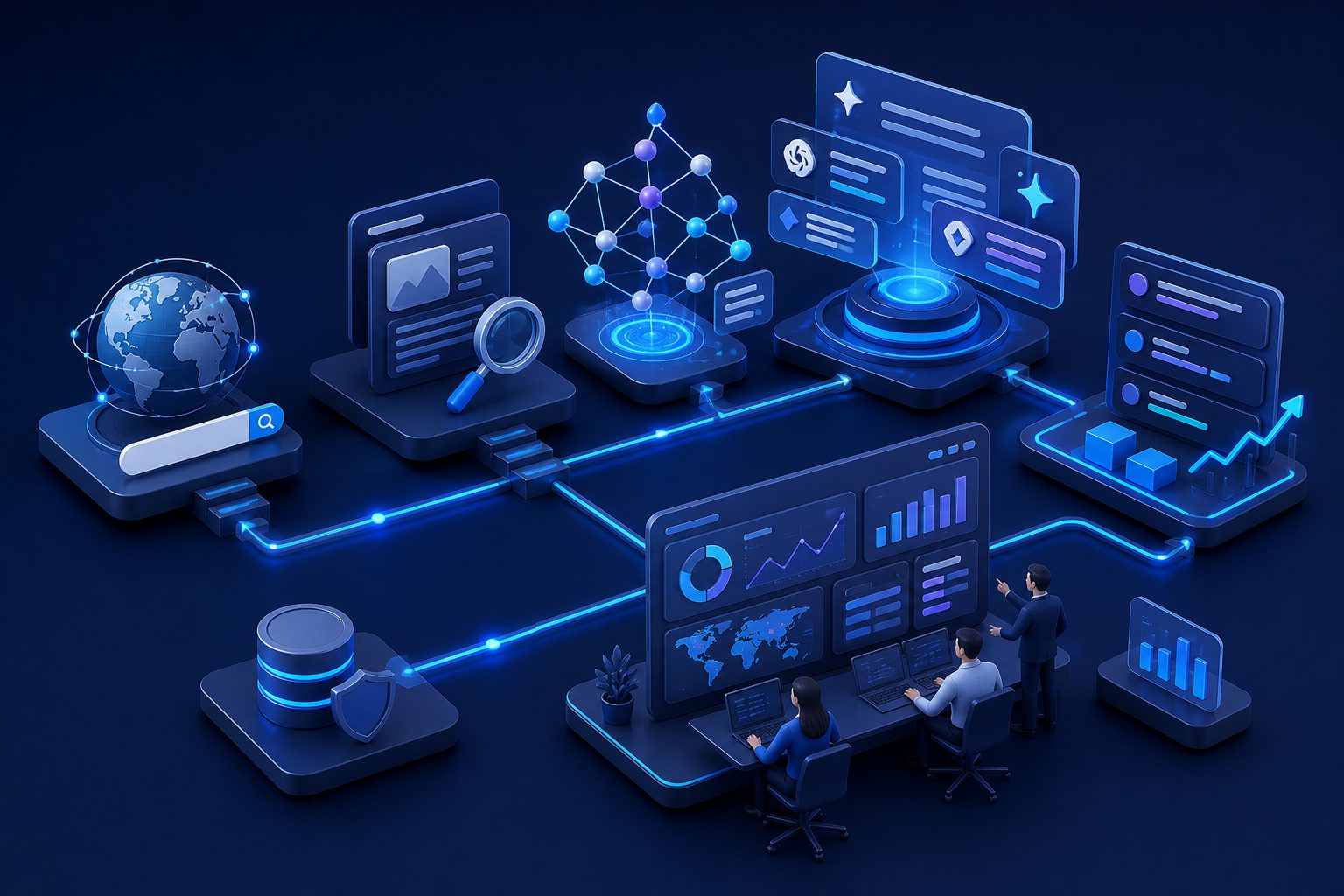 Diagram explaining what is aeo geo across SEO, answer engines, and generative AI engines