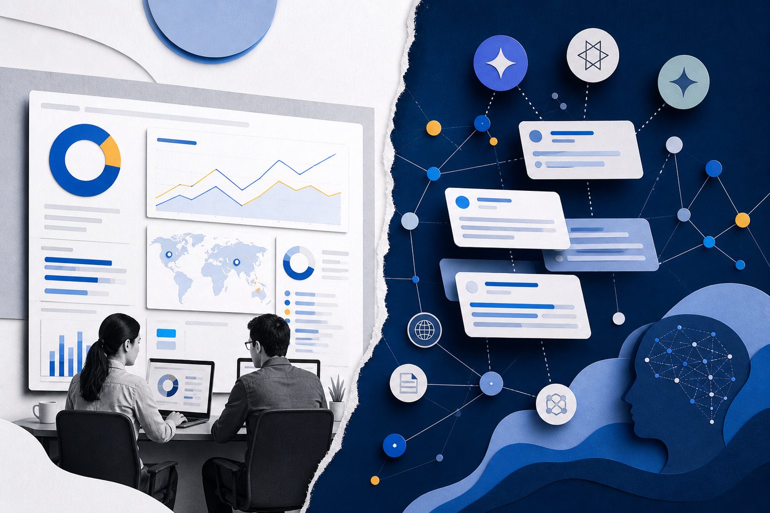 AI visibility analysis report with brand mention rate, competitor comparison, sentiment, and citation sources