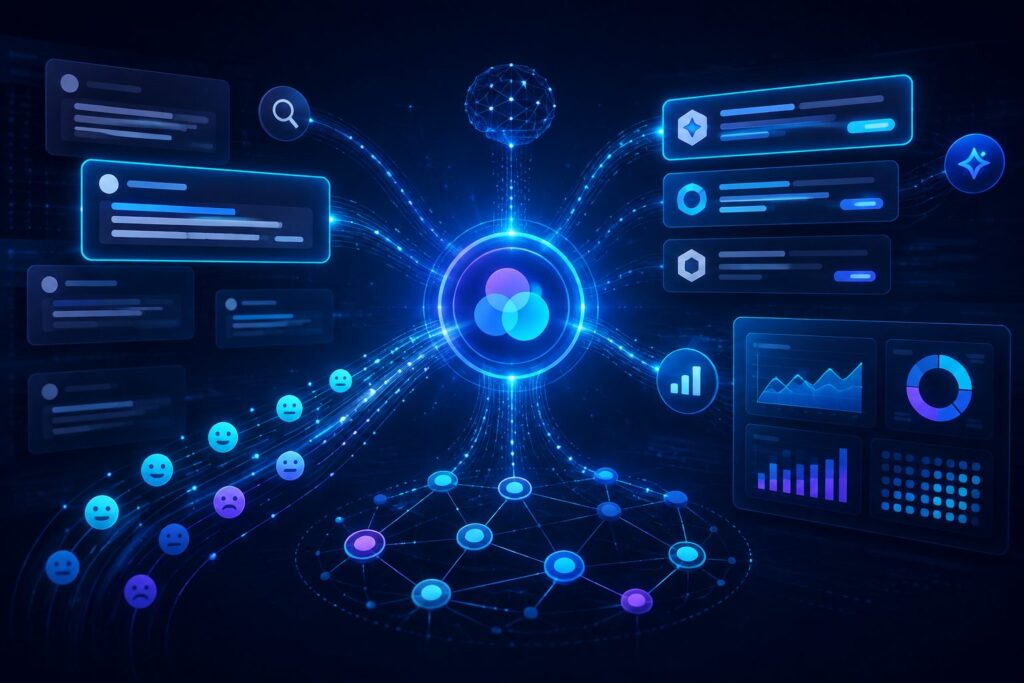 What Tools Integrate Sentiment Data With Brand and AEO Analytics?
