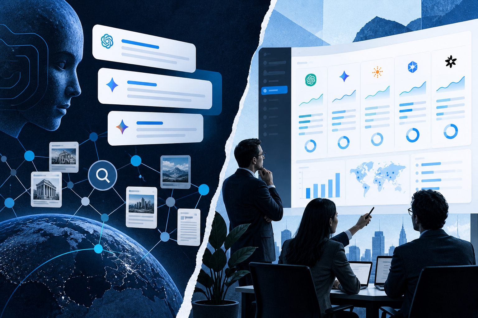 top rated ai search optimization platforms for data accuracy comparison dashboard