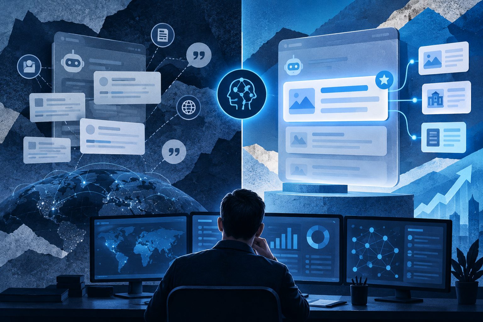 AI search recommendation vs mention measurement framework
