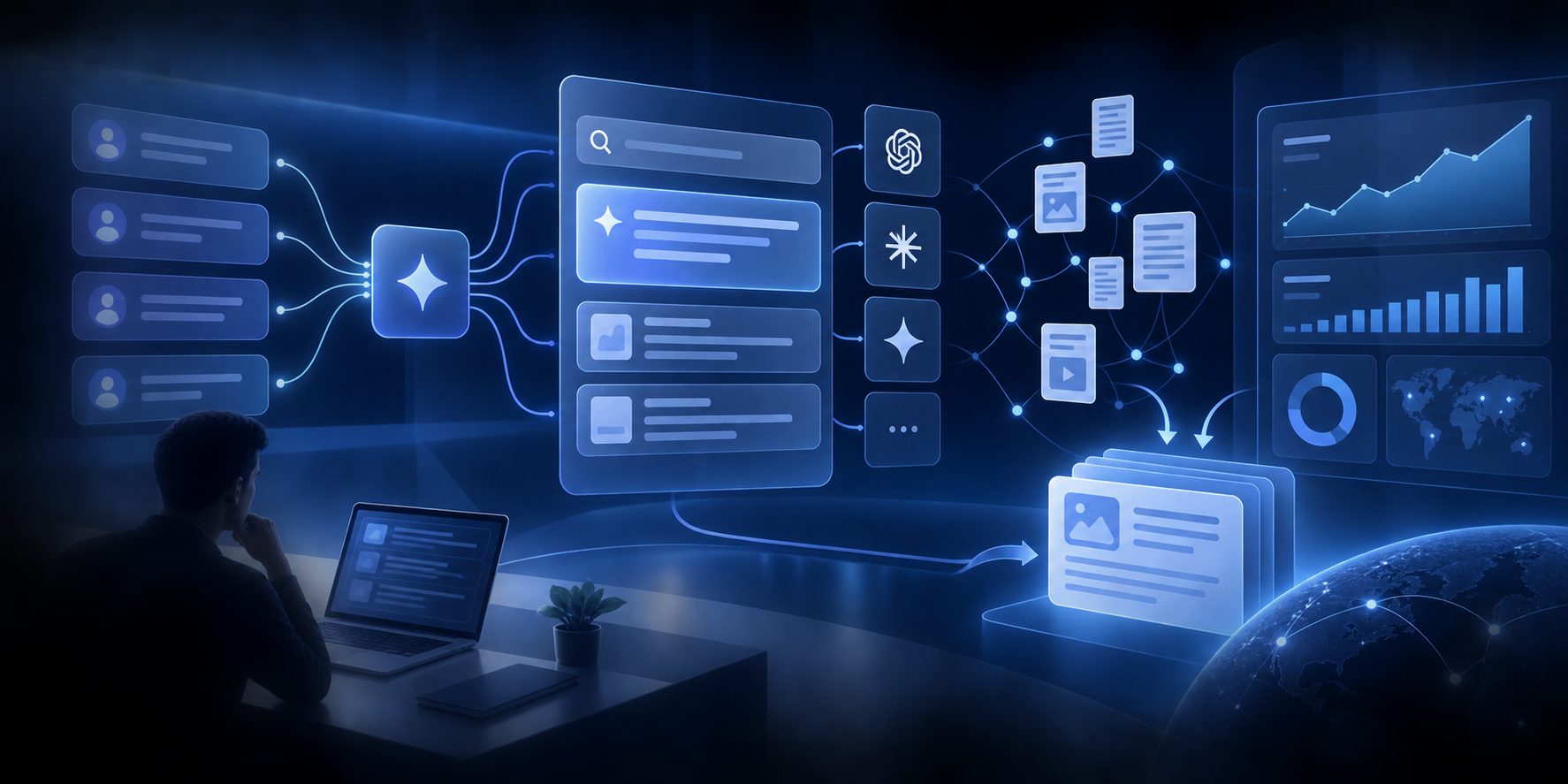 AI search optimization content strategy mapping SaaS buyer prompts to content assets
