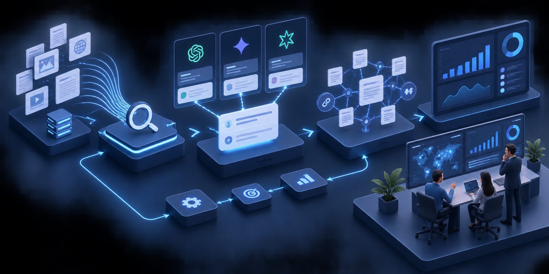 AI visibility optimization for citations workflow from retrieval to attribution