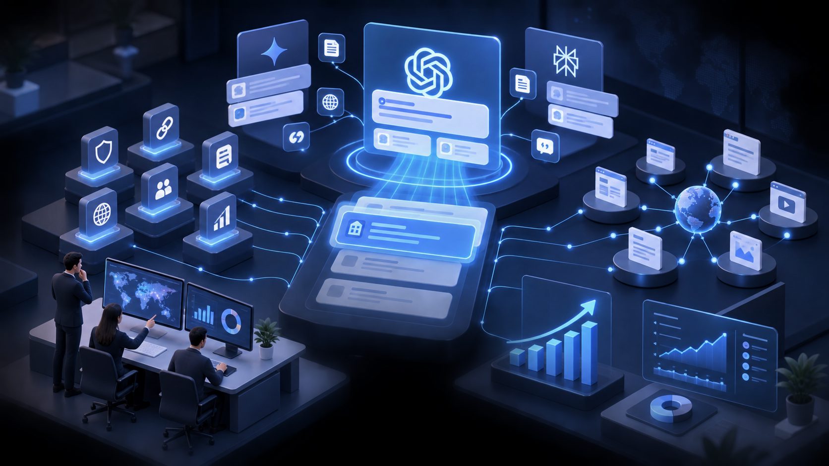AEO ranking factors for software brands shown as an AI visibility framework