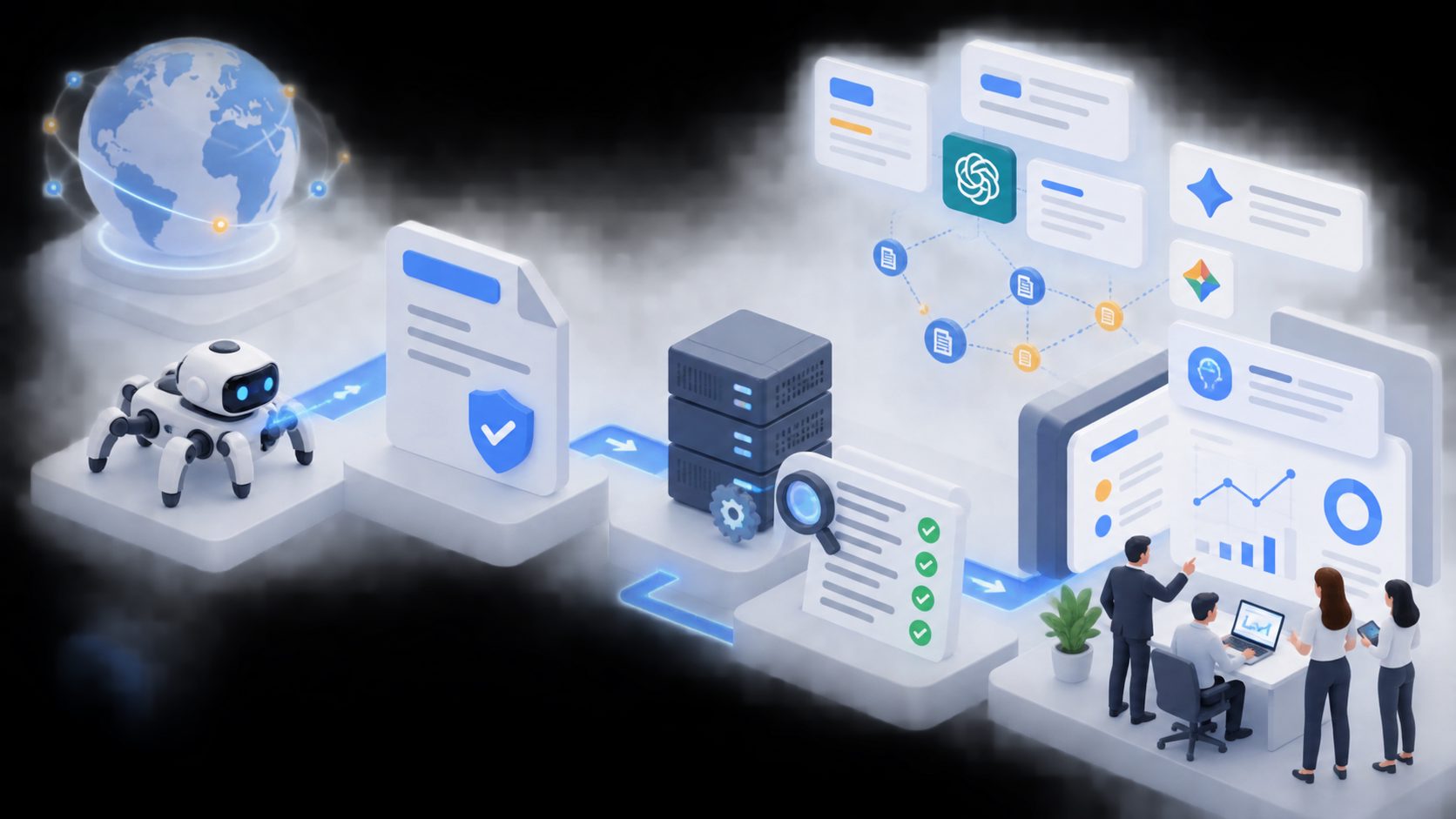 OAI-SearchBot verification workflow from robots.txt to server logs