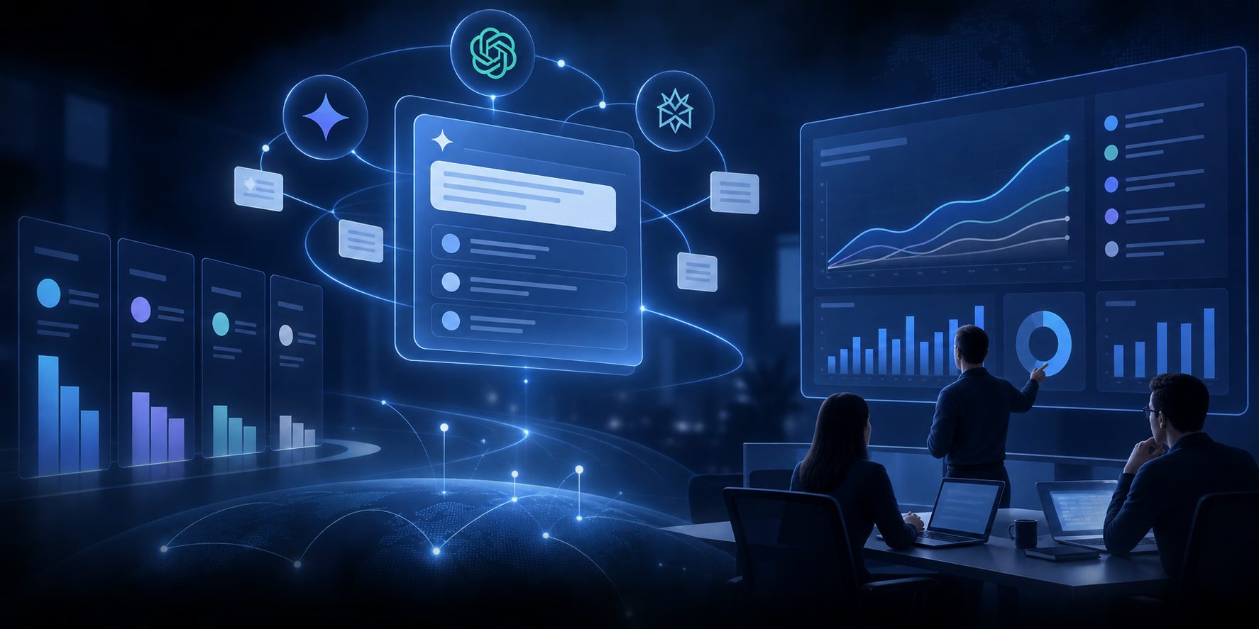 AI citation and competitor benchmark report for a SaaS brand