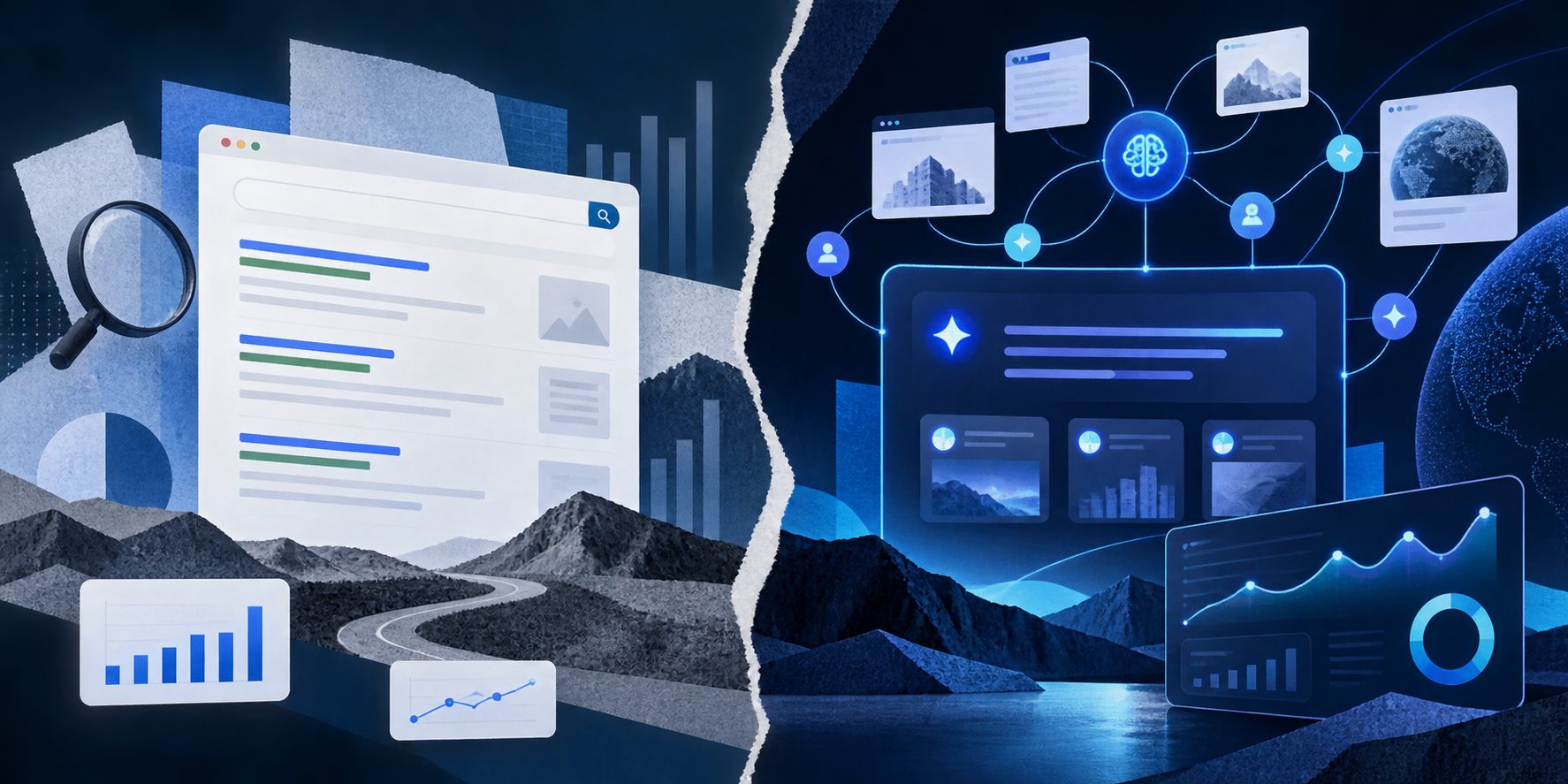AEO vs SEO comparison for SaaS search visibility