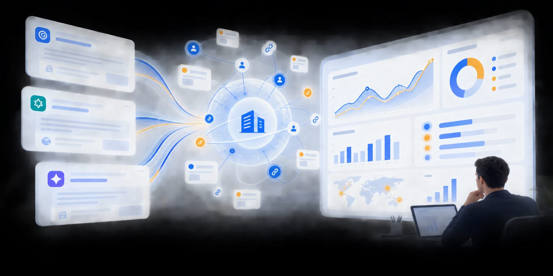 AI citation rate benchmark dashboard for SaaS visibility