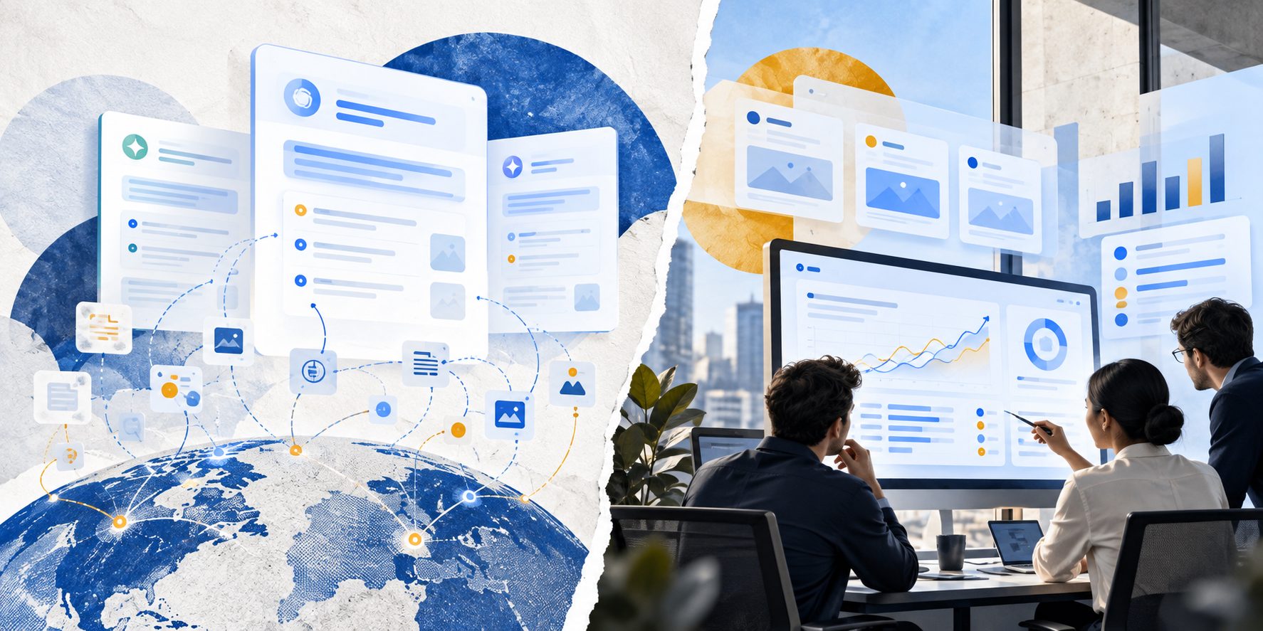 SaaS AI search measurement framework showing prompts, citations, and competitor comparison