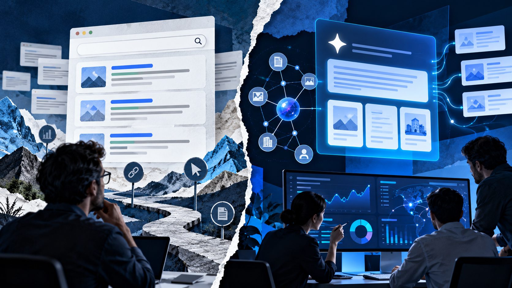 Organic Search vs AI Search Acquisition Costs: A B2B SaaS Model