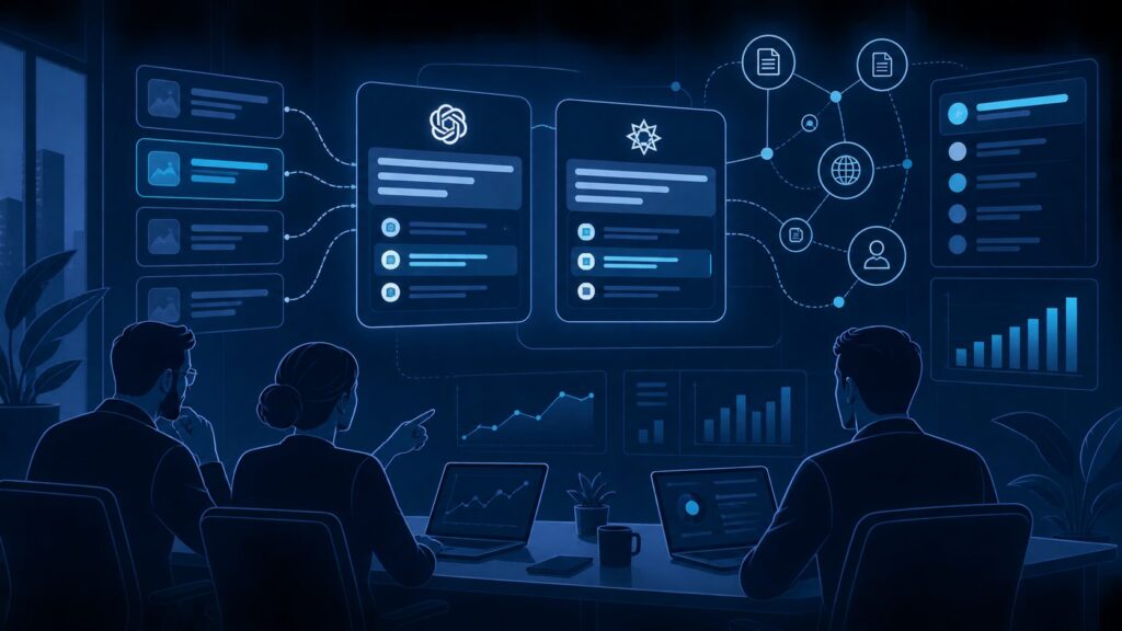 Competitor AI Citation Audit Template for ChatGPT and Perplexity