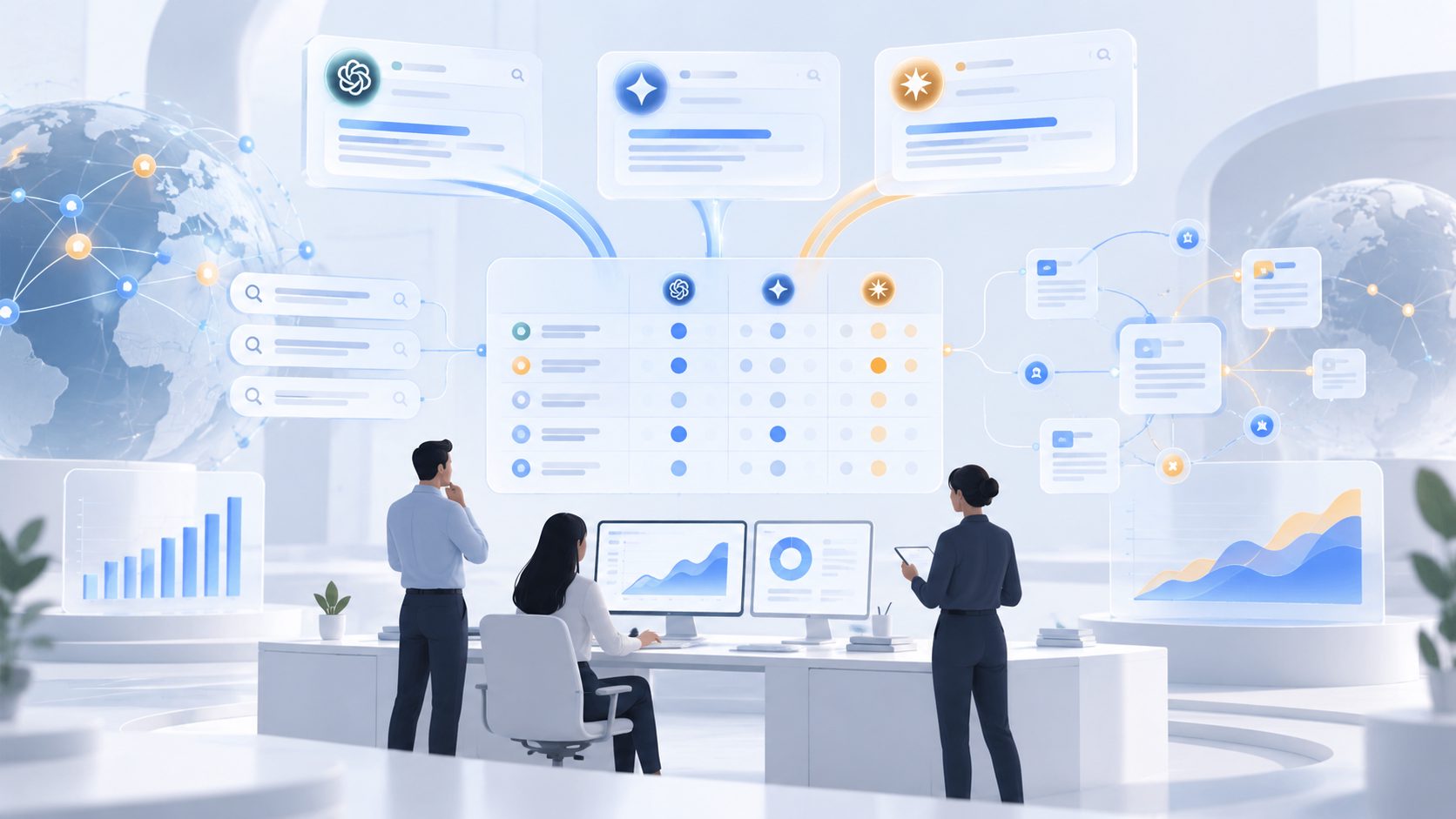 Prompt coverage matrix for B2B SaaS AI search measurement