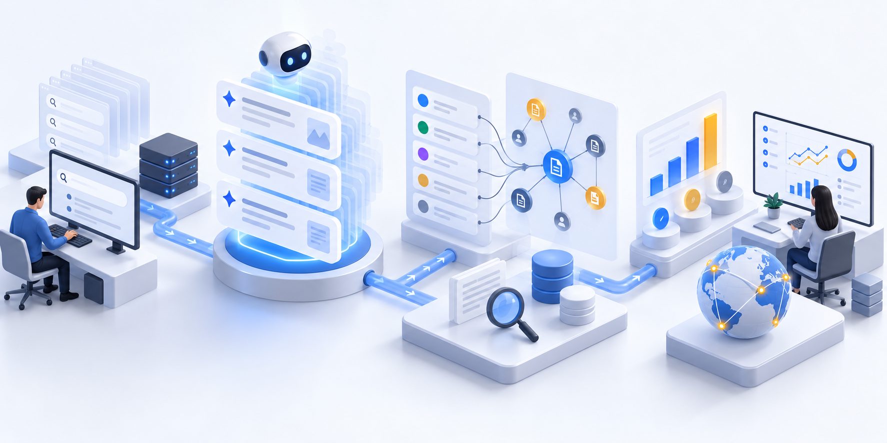 Workflow for collecting repeated Perplexity answers and competitor citation evidence