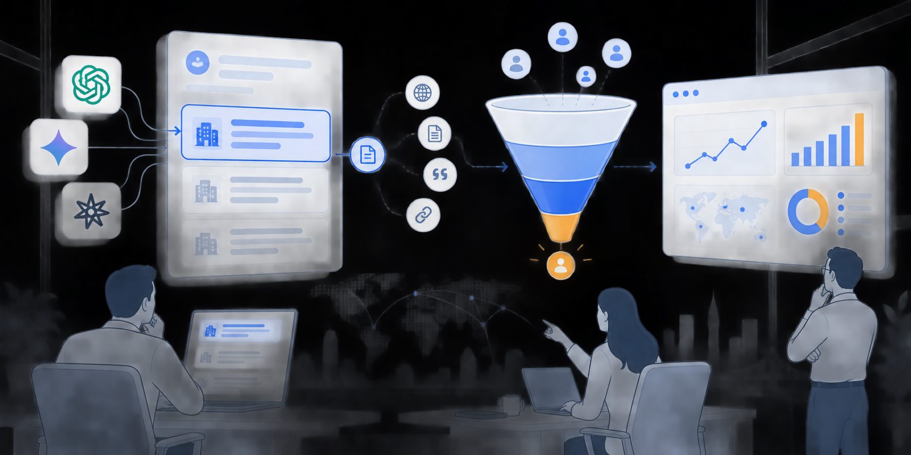 SaaS demo conversion rate from ChatGPT recommendations funnel