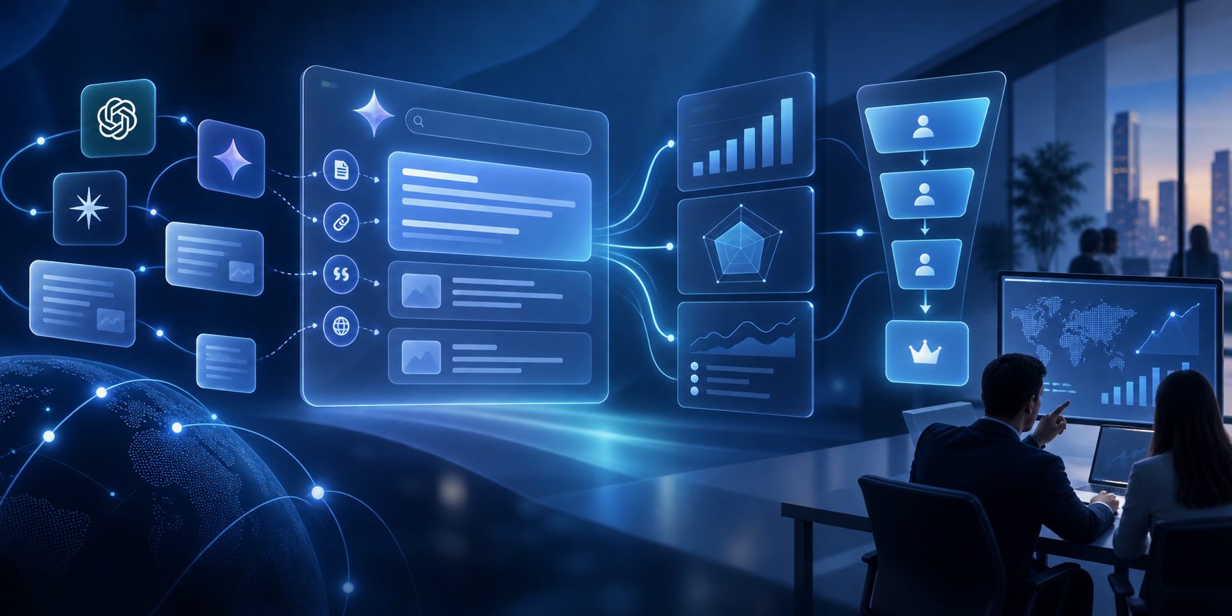 Mapping zero click AI searches to CRM opportunities across the B2B SaaS funnel