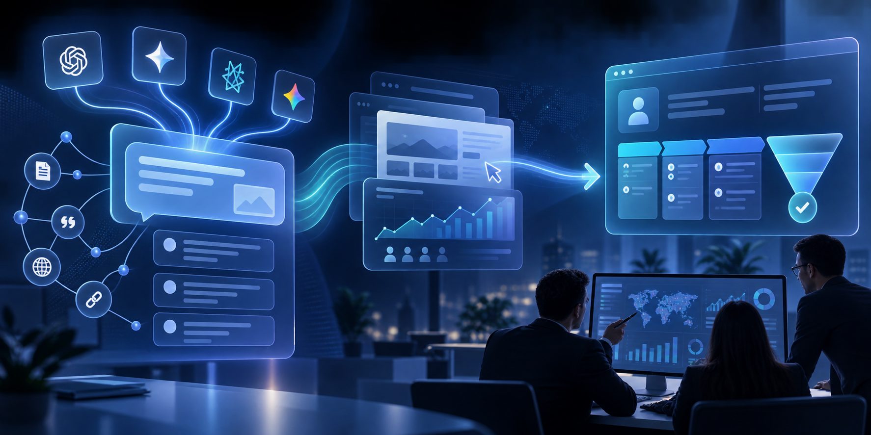 Measuring dark social AI search conversions in CRM across AI visibility, website sessions, and pipeline