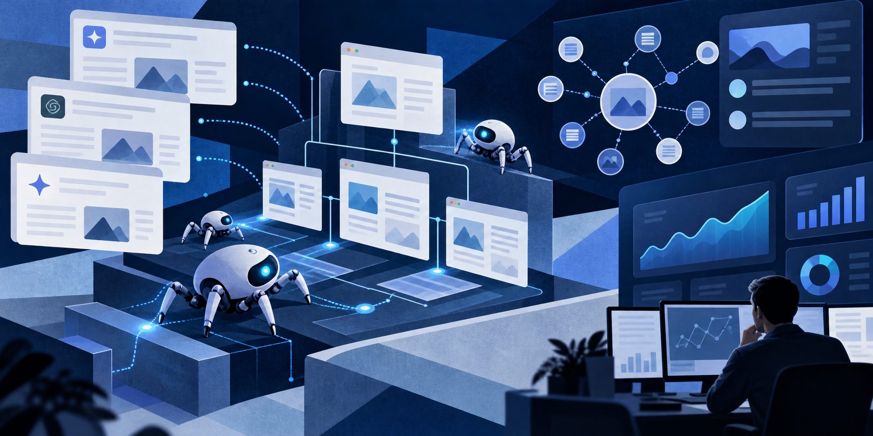 crawl budget management for AI search bots across a SaaS website architecture