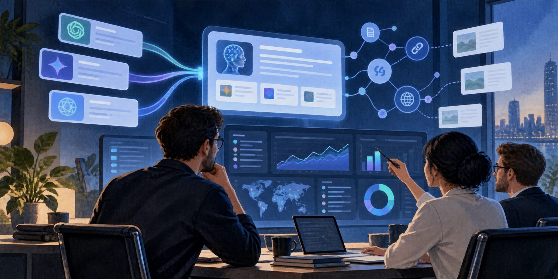 startup reputation monitoring dashboard for investor AI research