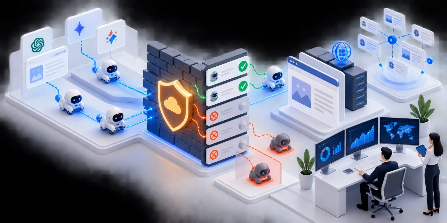 AWS WAF Bot Control rule ordering for verified AI crawlers