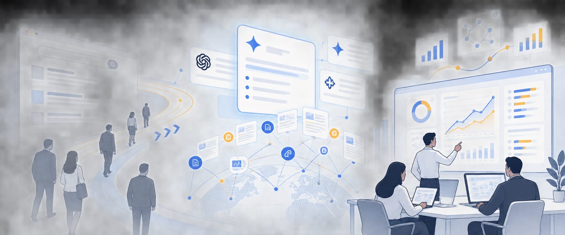 B2B intent shifts from Google to AI search across the modern buyer journey