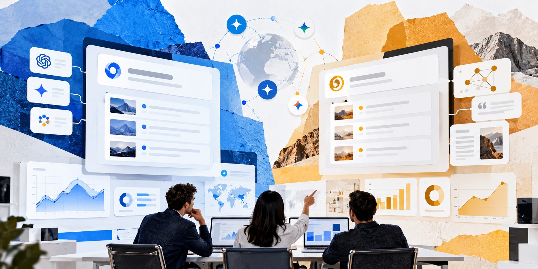 peec ai vs profound comparison dashboard for AI search visibility