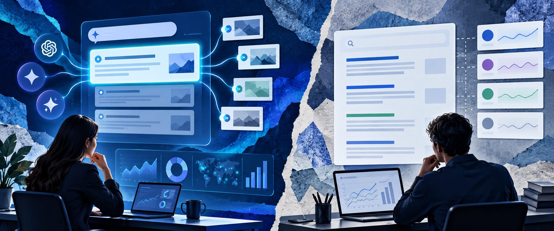 AI answer monitoring workflow showing prompts, recommendations, citations, and competitors