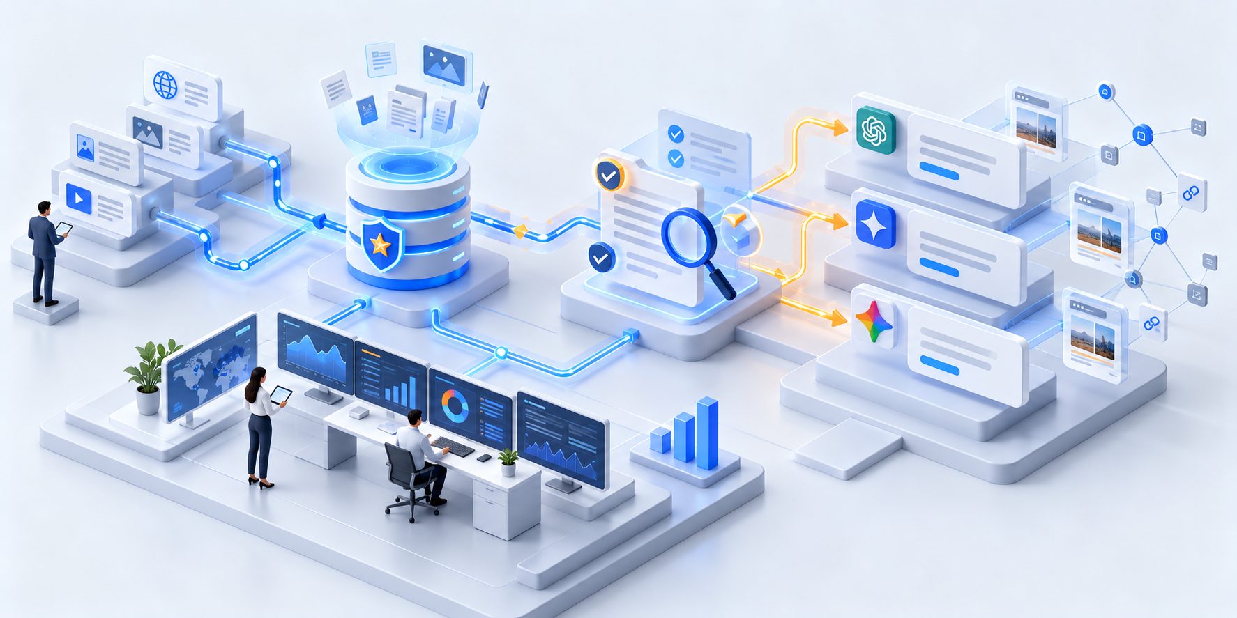 brand fact verification workflow for AI search and LLM answers