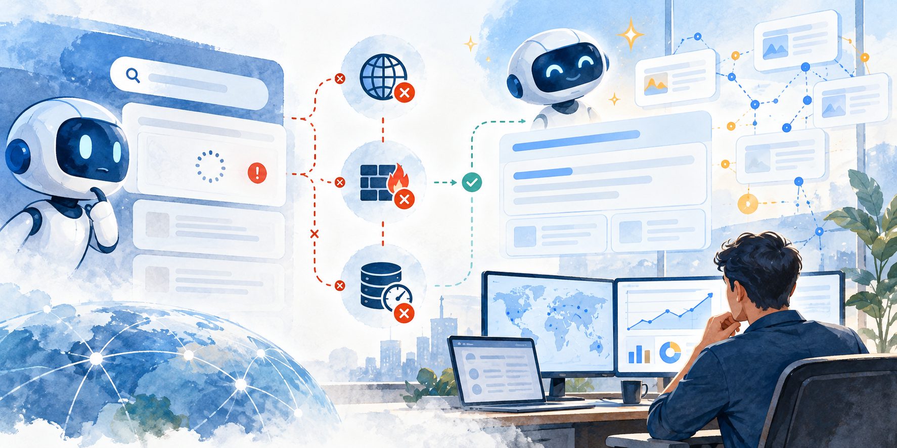 fix ChatGPT Search crawler timeout error caused by DNS, WAF, and slow server responses