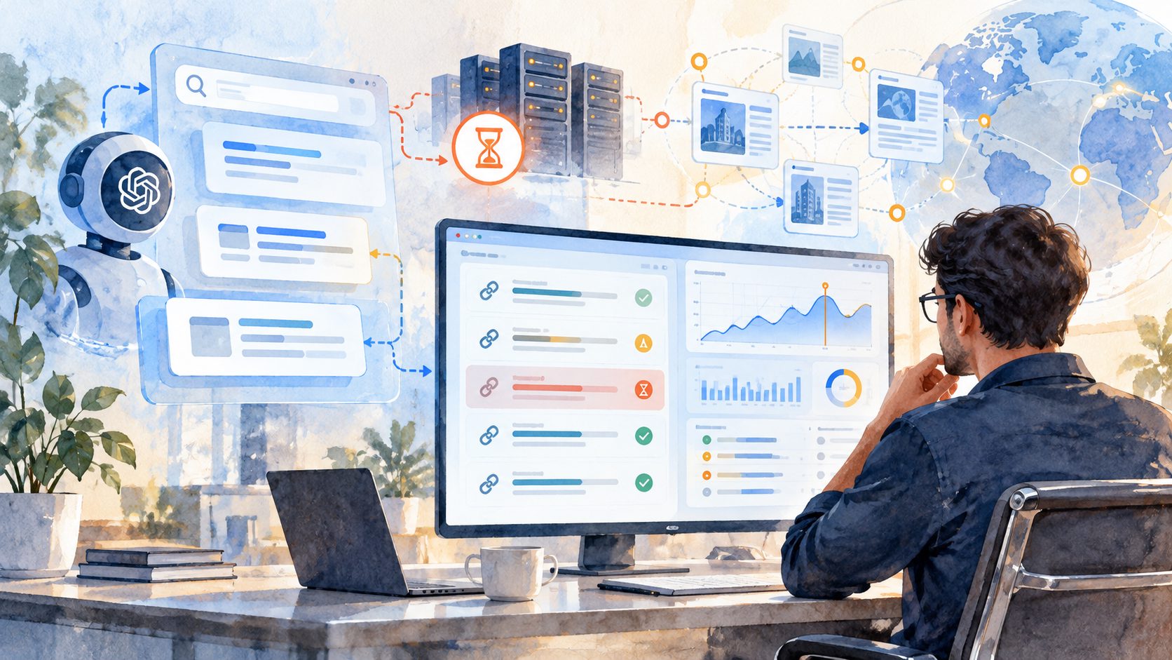 server response timing dashboard for diagnosing ChatGPT Search crawler timeout errors